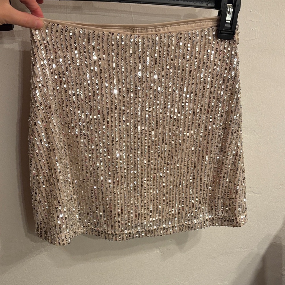 Abercrombie & Fitch Sparkling Mini Skirt XXS